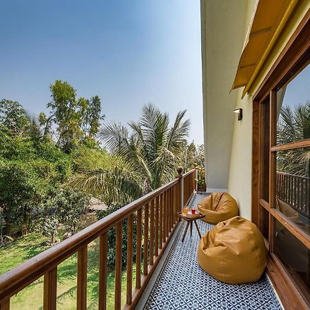Saffronstays Happy Fields, Pune - Luxury Farmstay With Farm To Table Food Exterior foto