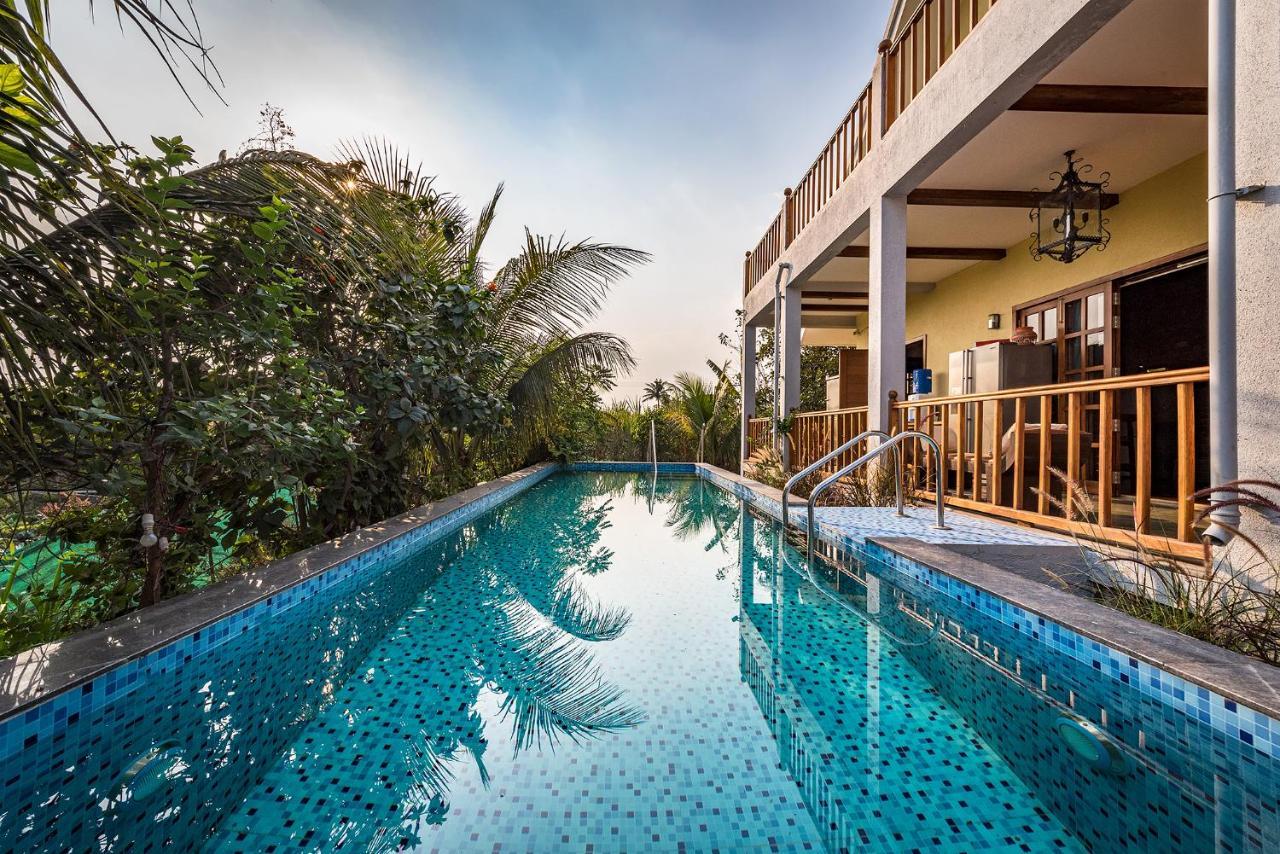Saffronstays Happy Fields, Pune - Luxury Farmstay With Farm To Table Food Exterior foto